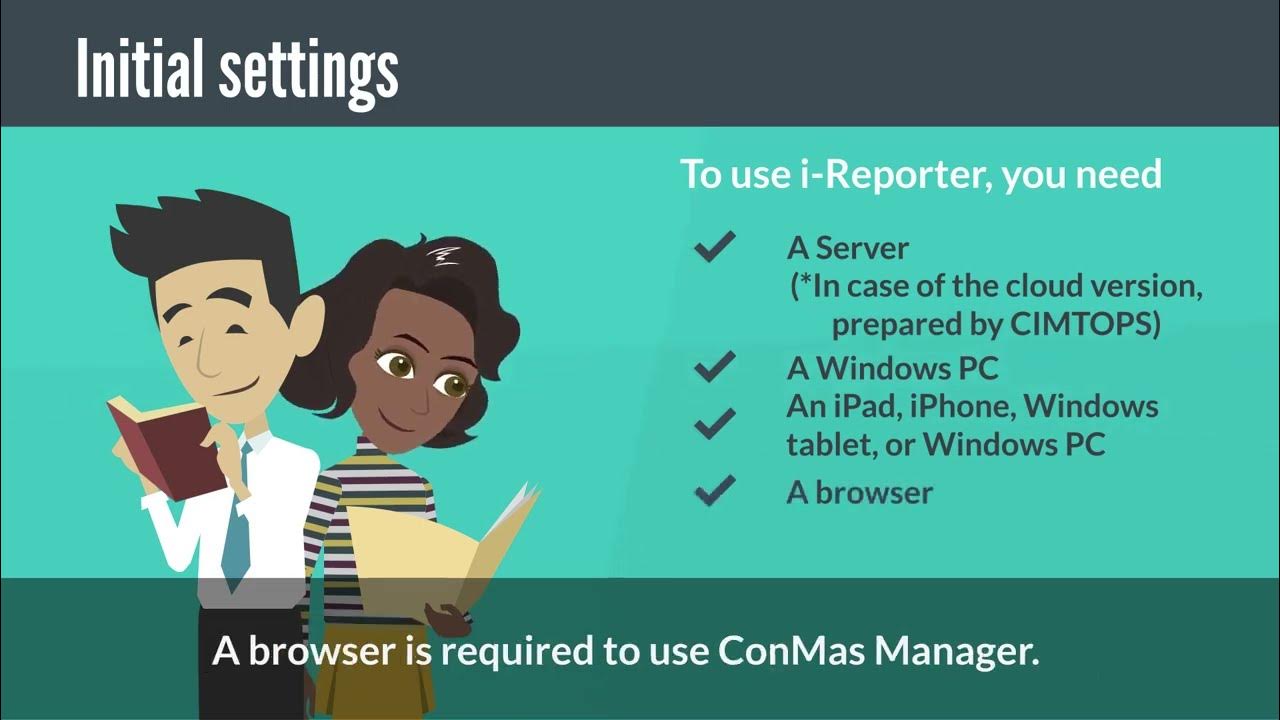 i Reporter system configuration YouTube
