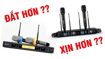 So Sánh K6000 vs 750 Pro - Hai Dòng Micro Xịn Xò Nhất Hiện Tại Của DB