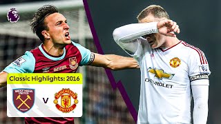 West Ham say goodbye to the Boleyn Ground with 32 win vs Manchester United | Highlights