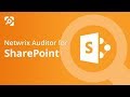 Netwrix auditor for sharepoint
