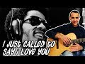 I Just Called To Say I Love You - Stevie Wonder - Easy Guitar Lesson