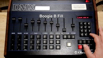 Oberheim DMX original factory sequences