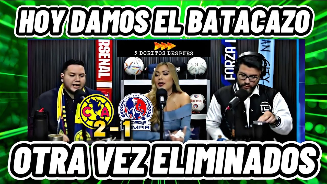 HOY  DAMOS EL BATACAZO TRES DORITOS DESPUES OTRA VEZ ELIMINADOS PRENSA CATRACHA AL BORDE DEL LLANTO