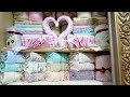 سلسله عمل اشكال بالفوط رص دولاب العروسه باحدث الأفكار