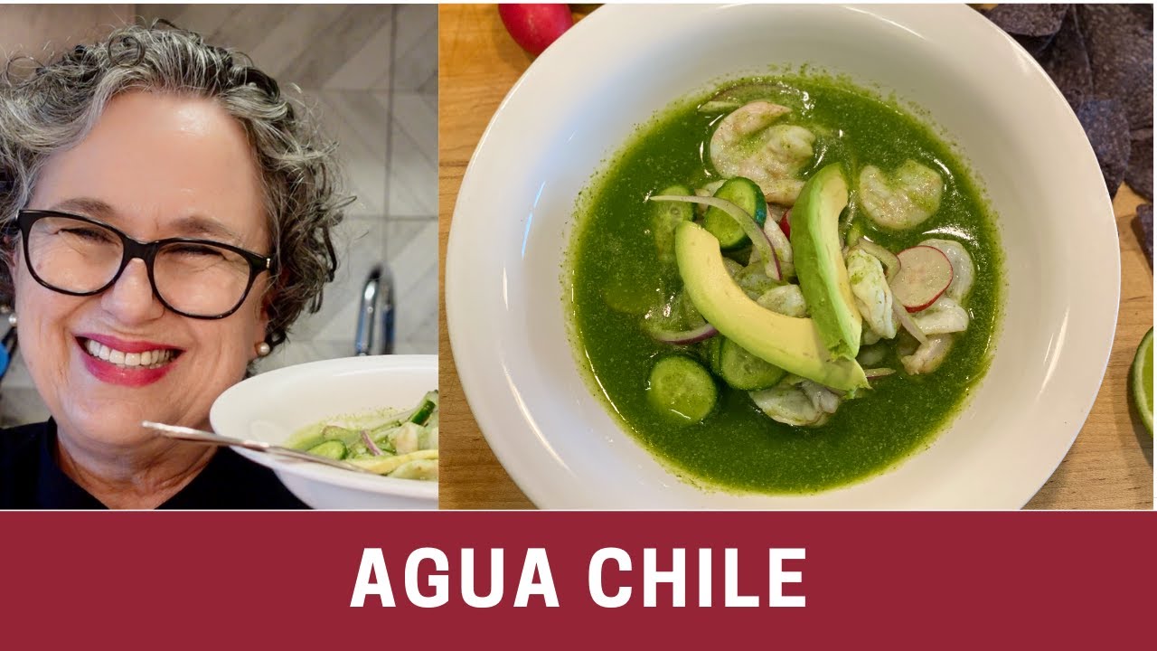 Receta de Aguachiles Estilo Sinaloa (Agua Chile Verde de Camarón) | The  Frugal Chef - YouTube