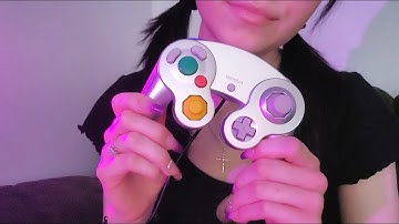 ASMR Gamecube Controller Sounds-Playing Super Smash Bros Melee