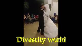 just married حماس العريس الزائد كاد ان ينتهي بكارثة شاهد ما حدث للعروس