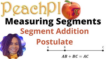 Segment Addition Postulate