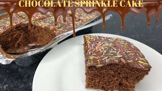 #sprinklecake #traybake #quarantinecake old school fave with the best
twist! chocolate! chocolate sprinkle cake tutorial and recipe. follow
me on instagram: ...