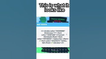 HOW TO MAKE CUSTOM MULTI COLOURED TEXT IN PLS DONATE! #roblox #plsdonate #donation #donate