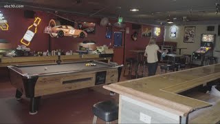 Bartenders and staff will be making sure people social distance wear
masks when they are not drinking or eating at cheers bar in west
sacramento. subscri...