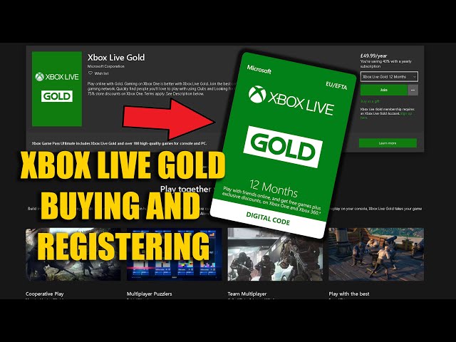 XBox Live Gold Membership NEVER PAY THE FULL PRICE! - YouTube