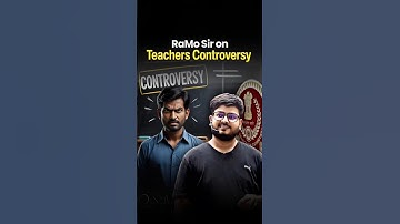 RaMo Sir on Teachers Controversy 😱🔥 #ssccgl2025 #sscprotest #ssccgl #sscreforms2025 #ssc
