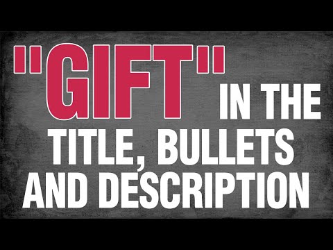 Merch By Amazon Rules - The Word Gift🎁🚫