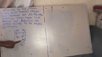 KCSE 2021 polygon solution by teacher Fidelis on Ashata tutorials