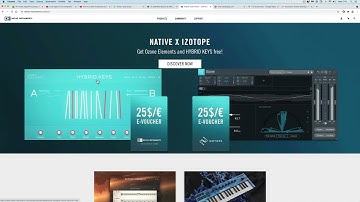 Izotope Ozone Elements + NI Hybrid Keys FREE deal heads up