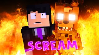 'SCREAM' | FNaF Minecraft Animated Music Video (Song by VictorMcKnight & CG5)