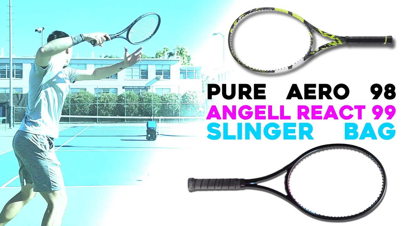 My New Favorite Thing About Ball Machines! Angell, Babolat