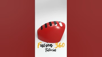 Fusion 360 Surface Modeling Tutorial 182 rendered #fusion360 #cad #mechanical #engineering #3ddesign