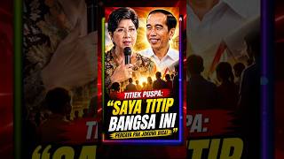 Heartbreaking Titie Puspas Message To Jokowi politics latestnews viralnews viral