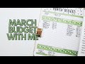 MARCH VERY LATE BUDGET WITH ME in my BULLET JOURNAL  | Plan with Kaye BUDGET WITH ME