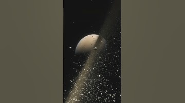 Chariklo, a asteroid with rings🪐🤯#shorts #space