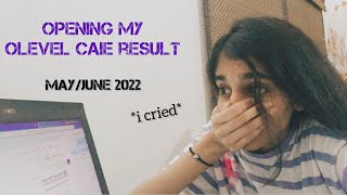 Reacting to my CAIE result ( Olevels MAY/JUNE 2022) i cried?