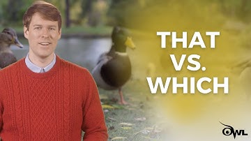 That vs. Which: What