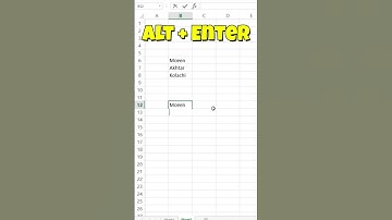 How to Add Multiple Lines in a Single Cell in Excel (Easy Guide)
