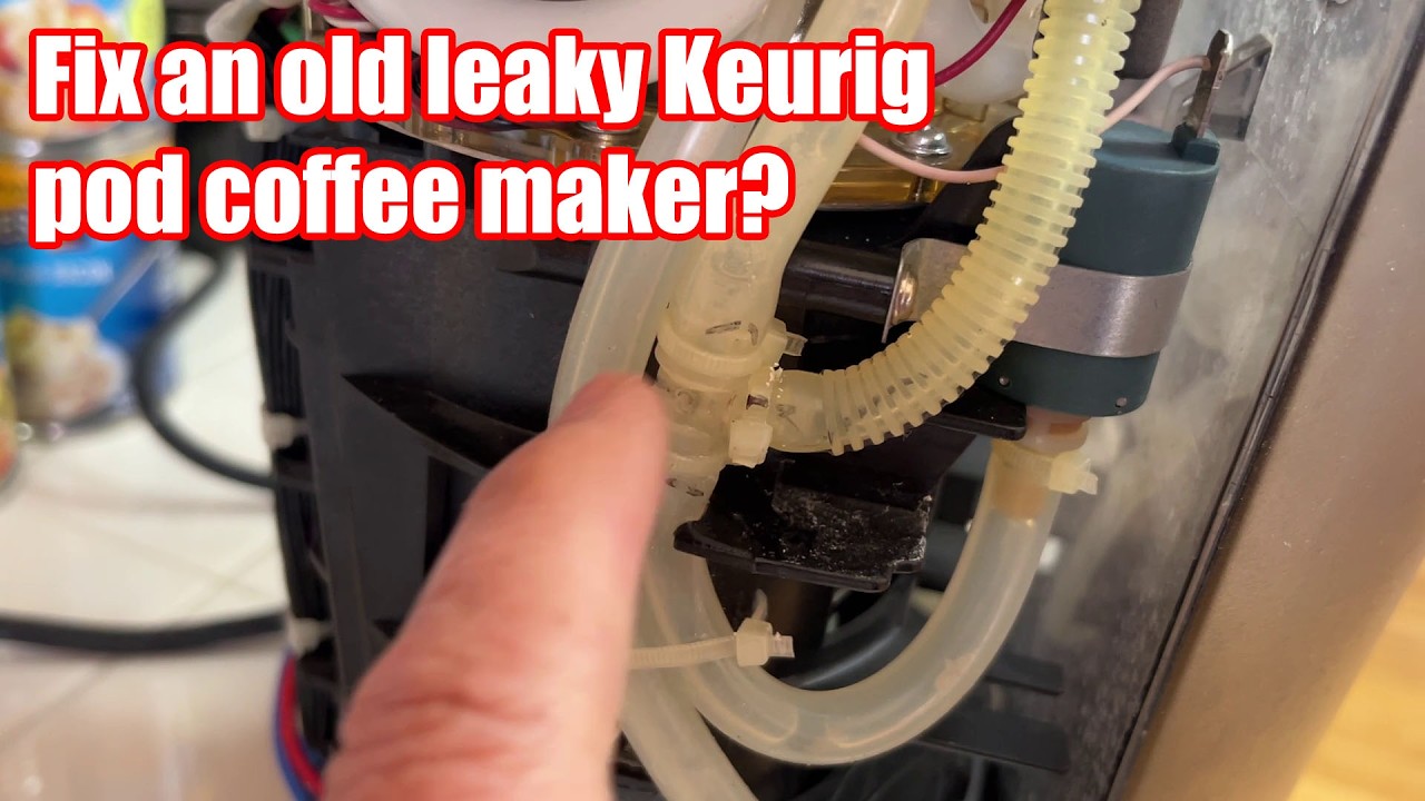 Fix Keurig B145 / K145 Small Office leaking out the bottom - YouTube