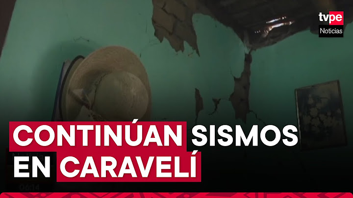Arequipa: Caravelí sigue siendo epicentro de sismos