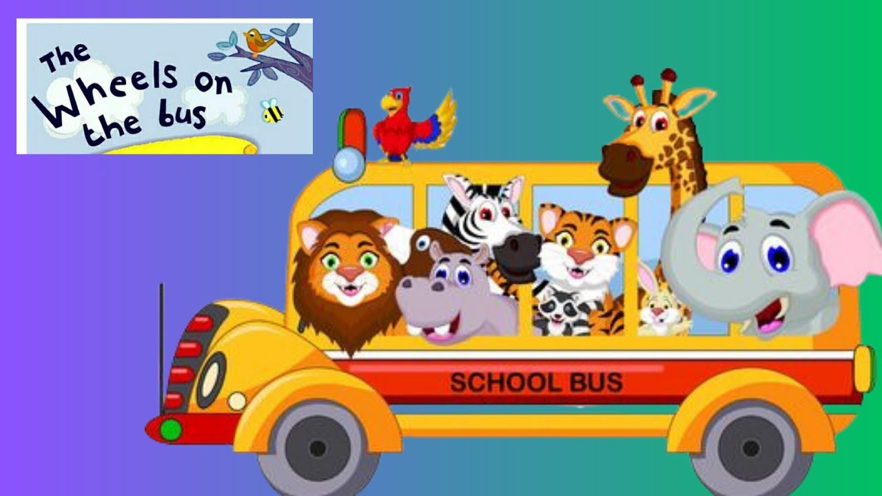 Wheels On The Bus / Wheels On The Bus Rhymes / Wheels On The Bus Song