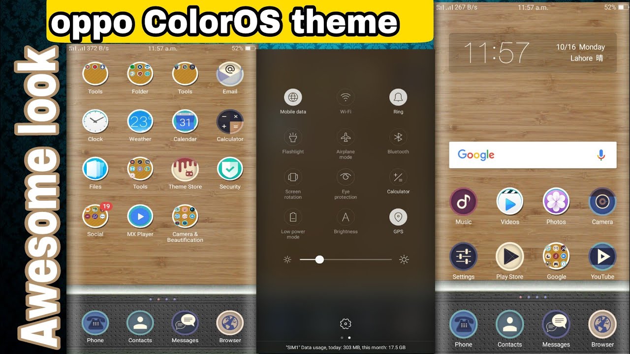 Oppo ColorOS theme
