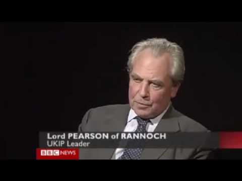 UKIP leader Lord Pearson - BBC Straight Talk April 2010 (part 2 of 3)