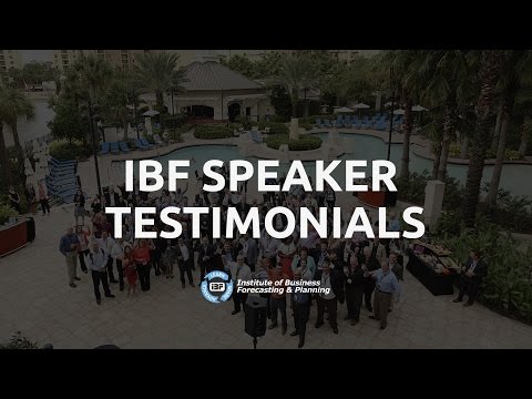 IBF Speaker Testimonials