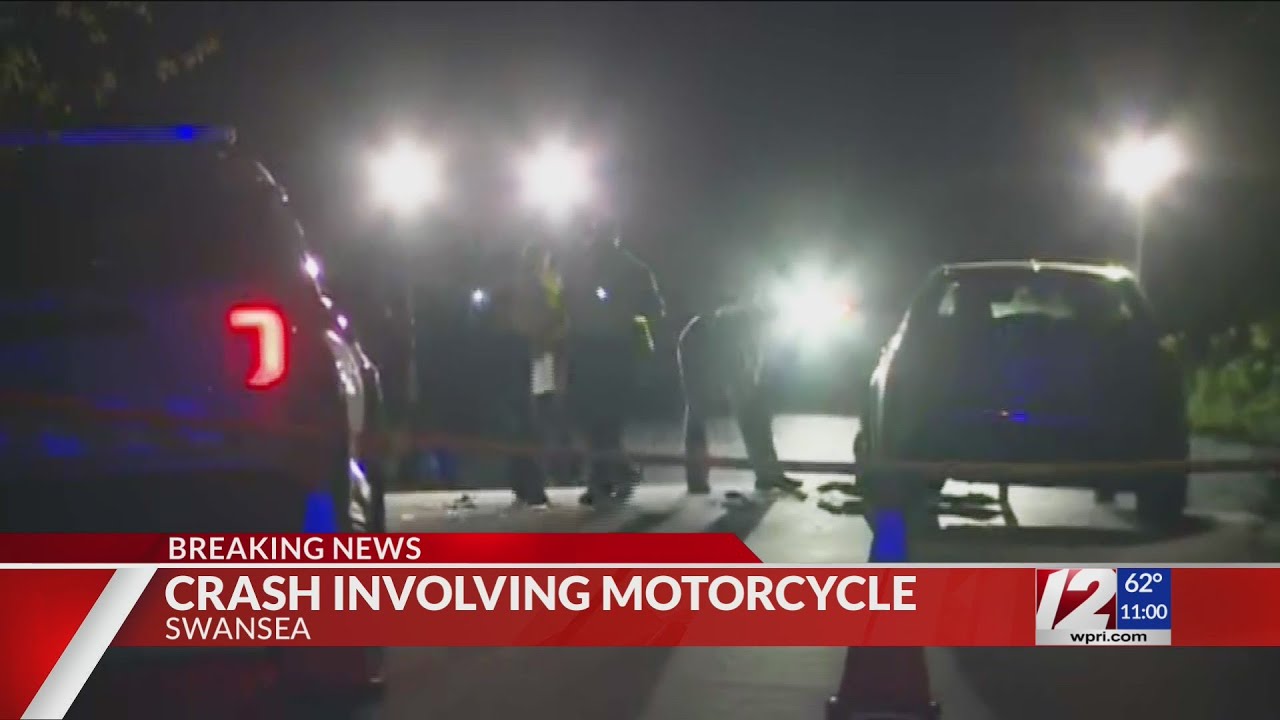 Swansea police investigating crash involving motorcycle - YouTube