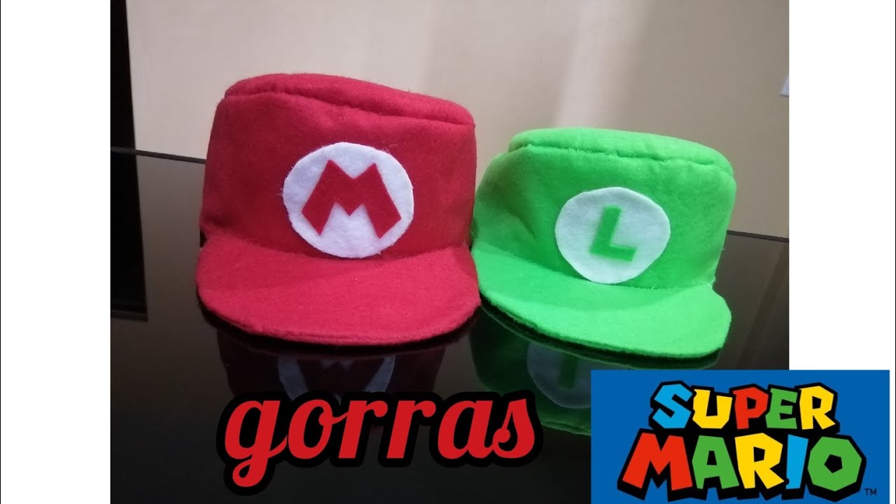 Como hacer gorro de mario bros  patrón muy fácil ✓ 