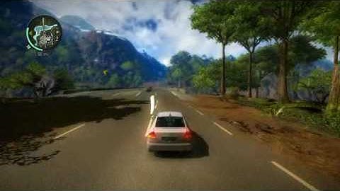 Just Cause 2 - Flying tuktuk