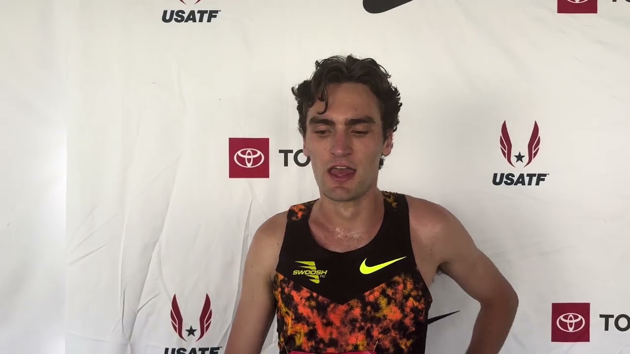 Liam Murphy On Offseason Injury, Confidence After Advancing To U.S. Championships 1500m Final