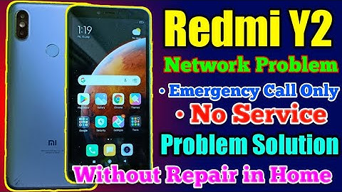 Redmi Mi Y2 Network Nahin Aane Se Kaise Theek Karen || Mi Y2 Network Problem Solution 2022