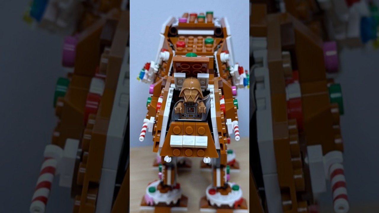 LEGO Star Wars 40806 — Gingerbread AT-AT™ Walker | Stop-Motion (Part 4)