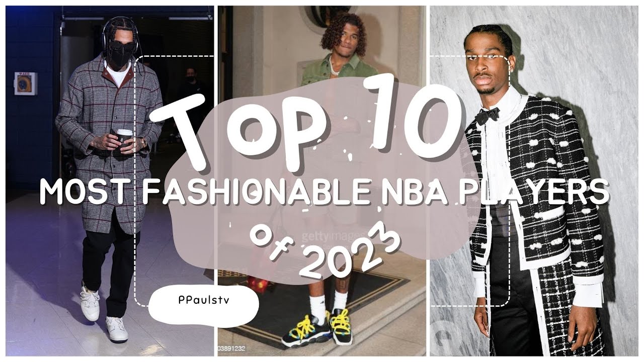 TOP 10 MOST FASHIONABLE NBA PLAYERS 2023 #nba #fashion #2023 