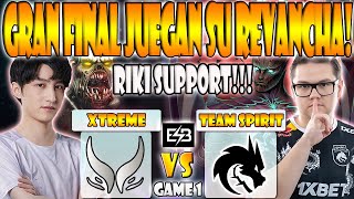 TEAM SPIRIT VS XTREME GAMING BO5[GAME 1]GRAN FINAL-AME, XINQ VS YATORO-PGL WALLACHIA SEASON-DOTA-ESB