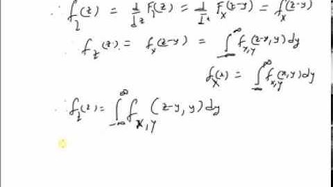 pdf of a sum of two random variables