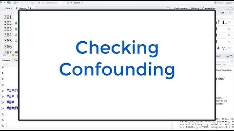 6.8 Logistic Regression in R: Checking Confounding in the LBW Data in R