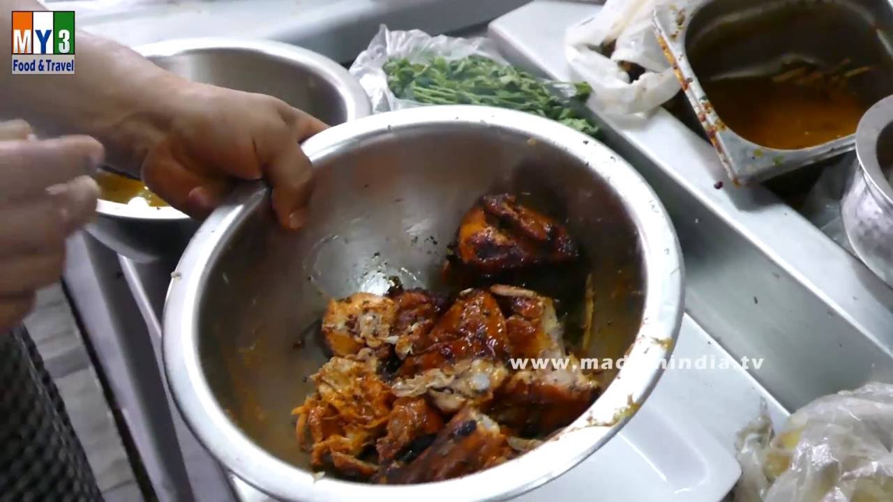 How To Make : MAKING OF TANDOORI CHICKEN | Tandoori Chicken Without Oven street food | STREET FOOD