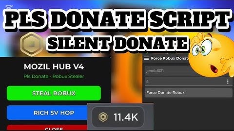 [ 💸PLS DONATE SCRIPT ROBUX STEAL💸 ] | 100% WORKING | FREE | 1M+ PER DAY | NO KEY |