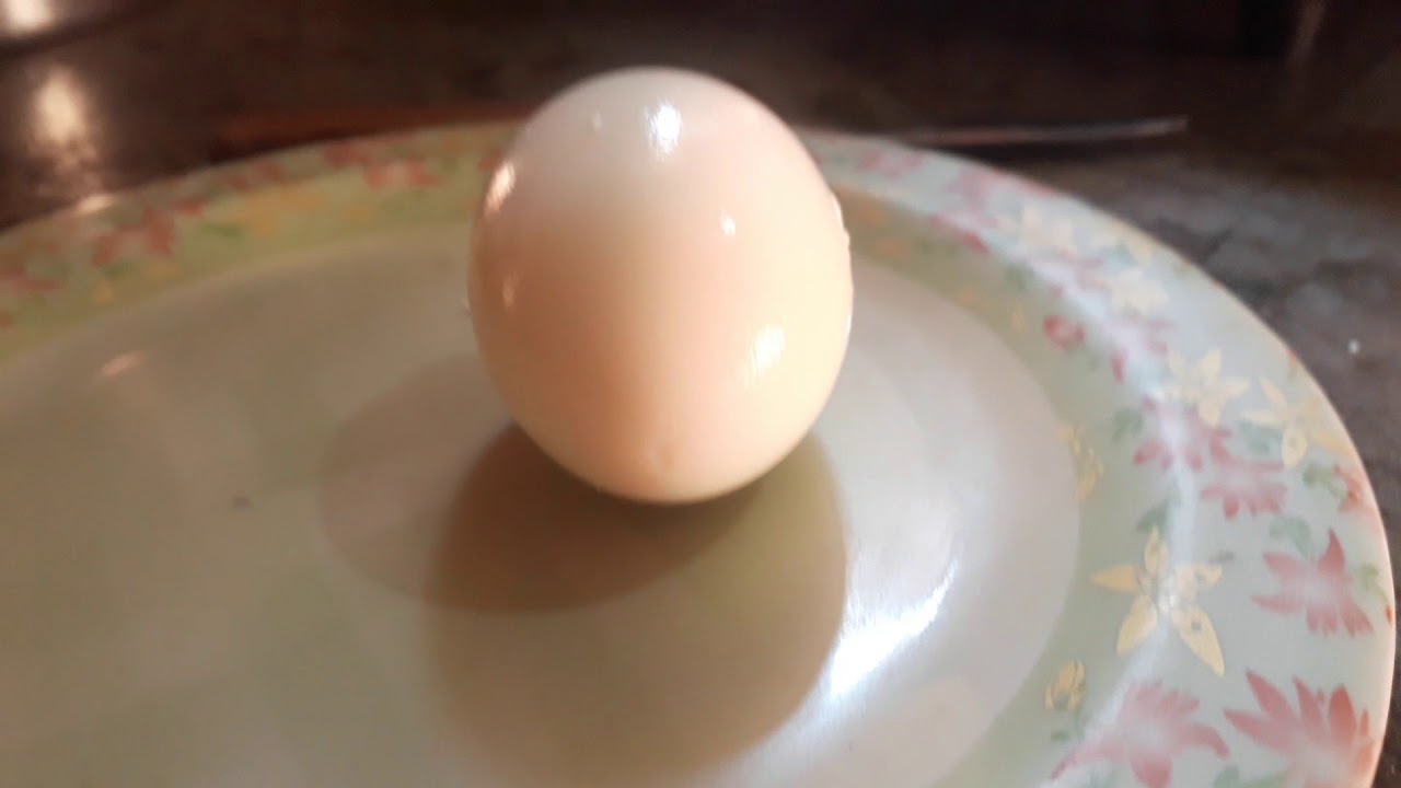 How to peel boil egg - YouTube