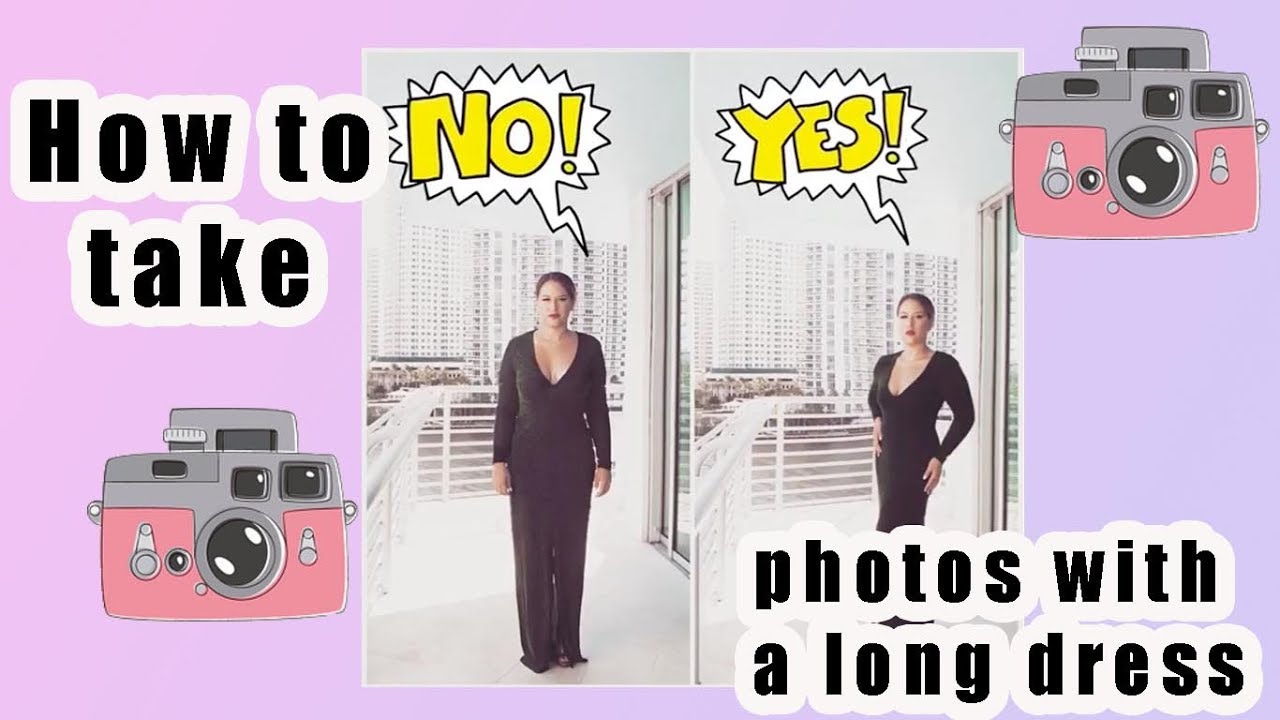 How To Pose In A Long Dress For Pictures 3 tips // How to pose //with a long dress - YouTube