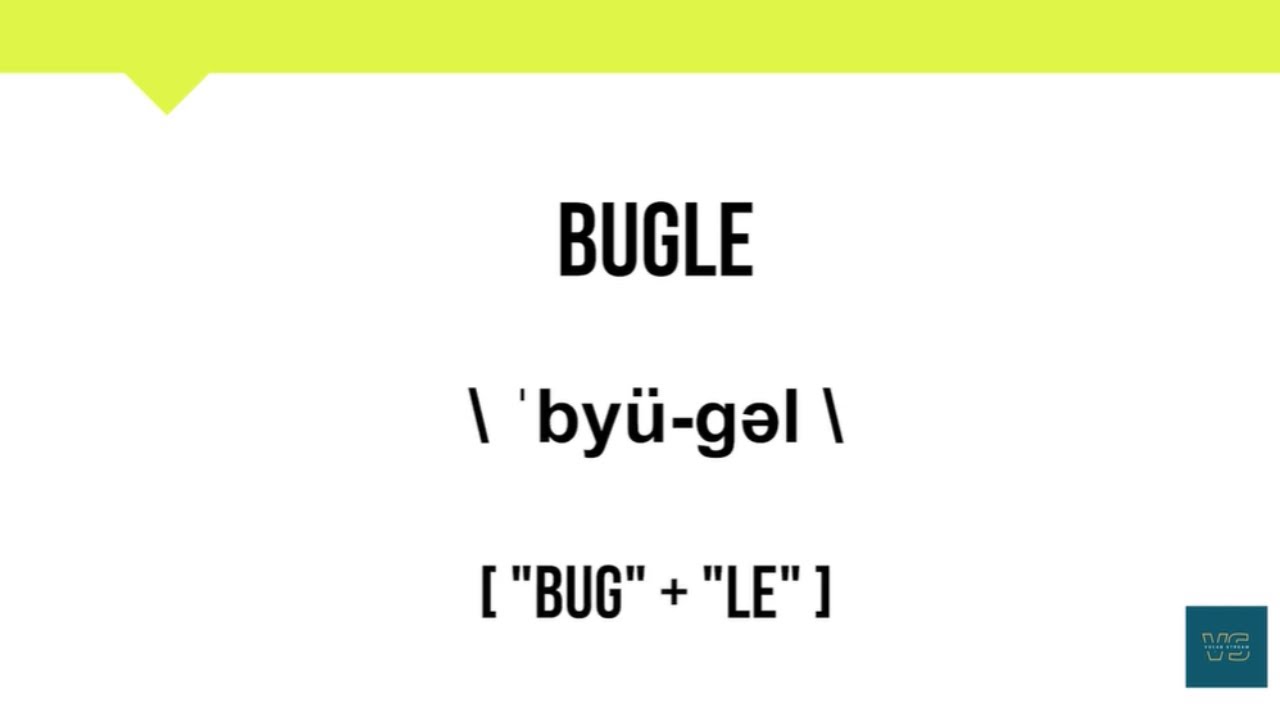 How To Pronounce bugle Meaning Pronunciation YouTube